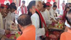 अखिलेश यादव ने किया था शोक का ऐलान, फिर मेरठ सपा कार्यालय में किस बात का कटा केक? मनाया गया जश्न