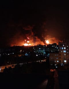 Iran fires missiles at Israel: इस्त्रायलचे क्षेपणास्त्रविरोधी 'आयर्न डोम' भेदून इराणी प्रगत मिसाईल तेल अविवमध्ये धडकल्या; मोठ्या प्रमाणात हानी