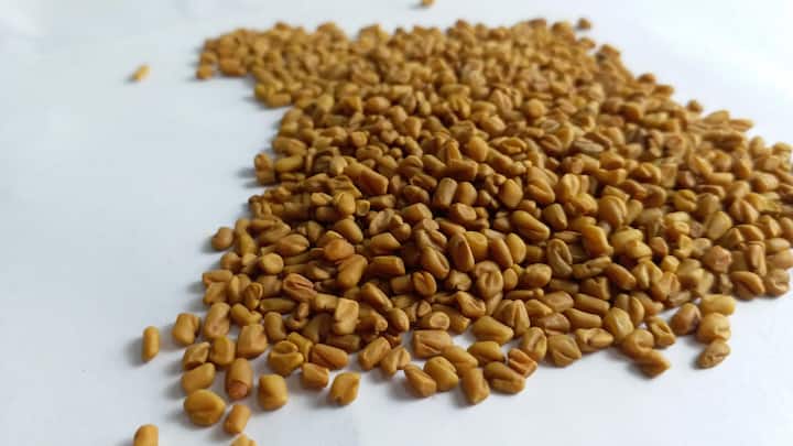 মেথি দানা হেয়ার মাস্ক: মেথি বীজ বা মেথি দানা বর্ষাকালে চুল পড়ার সমস্যা সমাধানে একটি দেশি প্রিয় উপাদান। ২ টেবিল চামচ মেথি বীজ সারারাত জলে ভিজিয়ে রাখুন। পরের দিন সকালে এগুলোকে পেস্ট করে মাথার ত্বক ও চুলের গোড়ায় ভালো করে লাগান। প্রায় ৩০ মিনিট রেখে হালকা শ্যাম্পু দিয়ে ধুয়ে ফেলুন। প্রোটিন এবং নিকোটিনিক অ্যাসিড সমৃদ্ধ মেথি চুলের ফলিকলকে শক্তিশালী করে, চুল পড়া কমায় এবং রুক্ষ চুলে উজ্জ্বলতা যোগ করে। মেথির শ্লেষ্মা উপাদান আর্দ্রতার কারণে সৃষ্ট শুষ্ক মাথার ত্বকের সমস্যাতেও সাহায্য করে। সপ্তাহে দুবার এই প্রাকৃতিক হেয়ার মাস্ক ব্যবহার করলে ঋতু পরিবর্তনের কারণে চুল পড়া কমে এবং চুলের গঠন উন্নত হয়। (ছবি সূত্র: ক্যানভা)