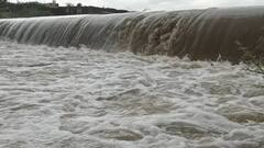 Amreli Rain: સાવરકુંડલામાં મેઘરાજાની સટાસટી, ધોધમાર વરસાદથી ફુલઝર નદીમાં પૂર