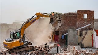 Bulldozer Action In Delhi's Ashok Vihar As Govt Continues Encroachment Demolition Drive: VIDEO