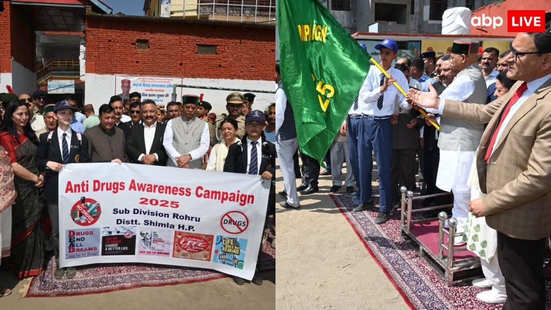 हिमाचल में नशे के खिलाफ जंग, राज्यपाल शिव प्रताप शुक्ला ने छेड़ा जन जागरूकता अभियान Himachal Governor Shiv Pratap Shukla launched public awareness campaign from Rohru ann हिमाचल में नशे के खिलाफ जंग, राज्यपाल शिव प्रताप शुक्ला ने छेड़ा जन जागरूकता अभियान