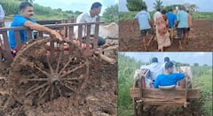 बैलगाडी काय, साधं पायी चालणे देखील मुश्किल! अखेर रुग्णाने खाटेवर बसून गाठलं घर; करमाळ्यातील संतापजनक प्रकार 