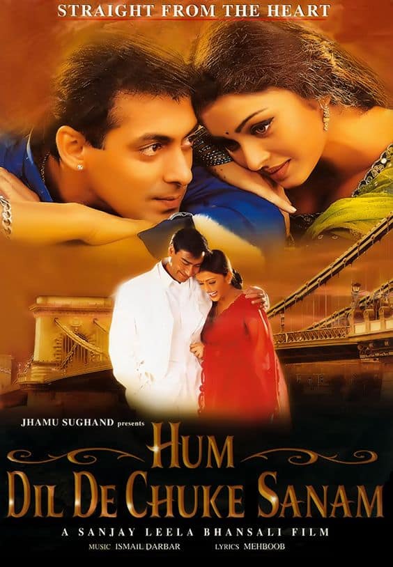 संजय लीला भंसाली की फिल्म हम दिल दे चुके सनम 18 जून 1999 को रिलीज हुई थी. इस साल फिल्म अपने 26 साल पूरे करेगी. सलमान खान और ऐश्वर्या राय की जोड़ी ऑडियंस को बहुत पसंद आई.