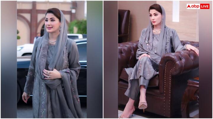 मरियम नवाज को मोनोक्रोमैटिक आउटफिट काफी ज्यादा पसंद हैं. वह अक्सर हल्की एम्ब्रॉयडरी वाले सूट पहने नजर आती हैं, जिनका दुपट्टा बेहद शानदार होता है.