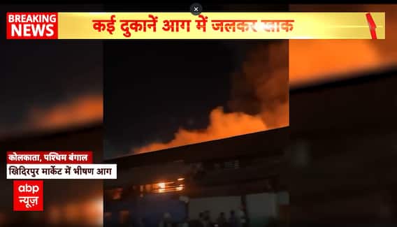 Breaking News: Massive Fire Ravages Kolkata’s Khidirpur Dog Market, Multiple Shops Reduced to Ashes