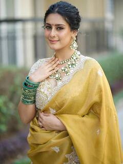 Isha Malviya’s Yellow Draped Look Steals The Spotlight, See Pics