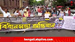 গরমে অনশন মঞ্চে একাধিক শিক্ষক অসুস্থ, চাকরিহারাদের একাংশর বিধানসভা অভিযানের ডাক, শিক্ষামন্ত্রীকে দেওয়া হবে চিঠি