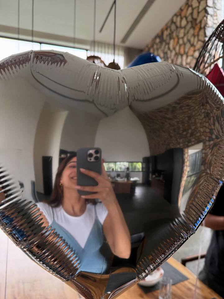 The actor posted a series of candid polaroid pictures from the celebration.