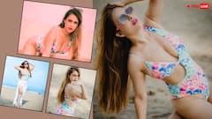 फ्लोरल प्रिंट बिकिनी में भोजपुरी एक्ट्रेस नेहा मलिक ने कराया हुस्न का दीदार, अदाओं पर लट्टू हुए फैंस