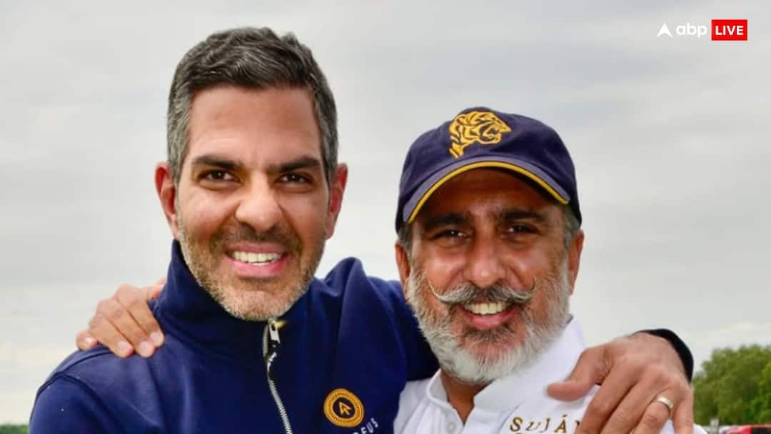 Sunjay Kapur Last Pic: करिश्मा कपूर के एक्स पति संजय कपूर की आखिरी फोटो आई सामने, मुस्कुराते हुए दिए पोज Sunjay Kapur last pics before tragic demise play at finals Polo club shares Sunjay Kapur Last Pic: करिश्मा कपूर के एक्स पति संजय कपूर की आखिरी फोटो आई सामने, मुस्कुराते हुए दिए पोज