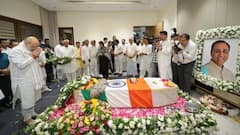 Amit Shah Leads Tributes As Thousands Line Up For Ex-CM Vijay Rupani's Last Rites