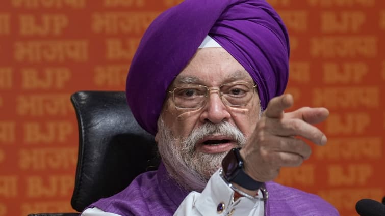 ‘Kiraye Ke Tattu’: Union Minister Hardeep Puri Slams Pro-Khalistan Protests In Canada Ahead Of