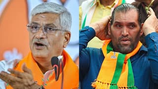 सोनीपत में महाराणा प्रताप की प्रतिमा का अनावरण, गजेंद्र शेखावत का कांग्रेस पर निशाना, खली ने राजपूत समाज से की ये अपील