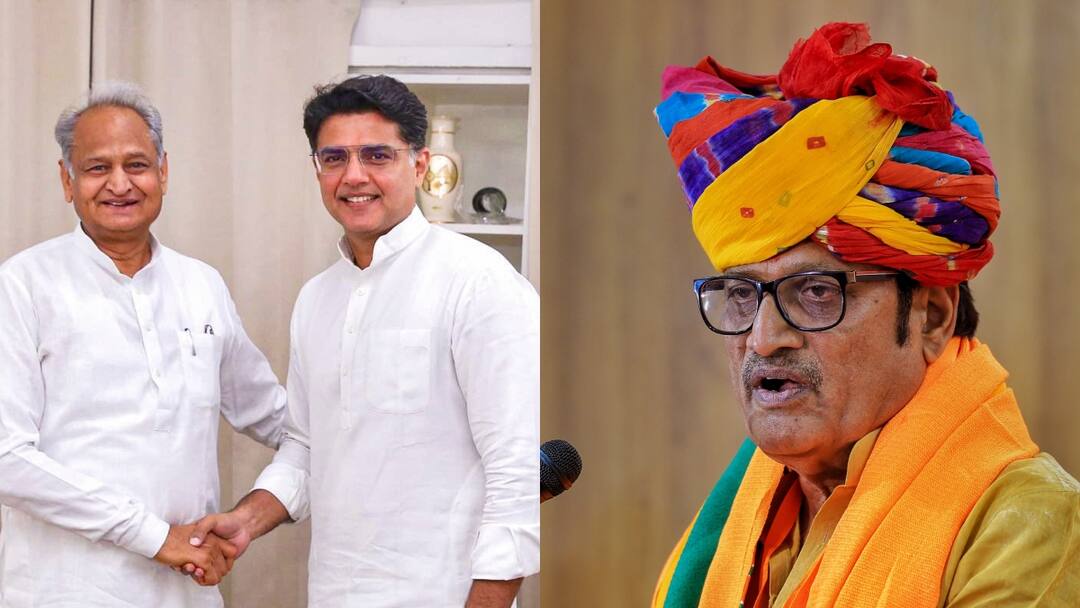 Rajasthan BJP Rajendra Rathore claim about Ashok Gehlot and Sachin Pilot Jaipur ann गहलोत-पायलट का जिक्र कर बीजेपी का चौंकाने वाला दावा, 'ये तूफान से पहले की शांति, कुछ बड़ा...'