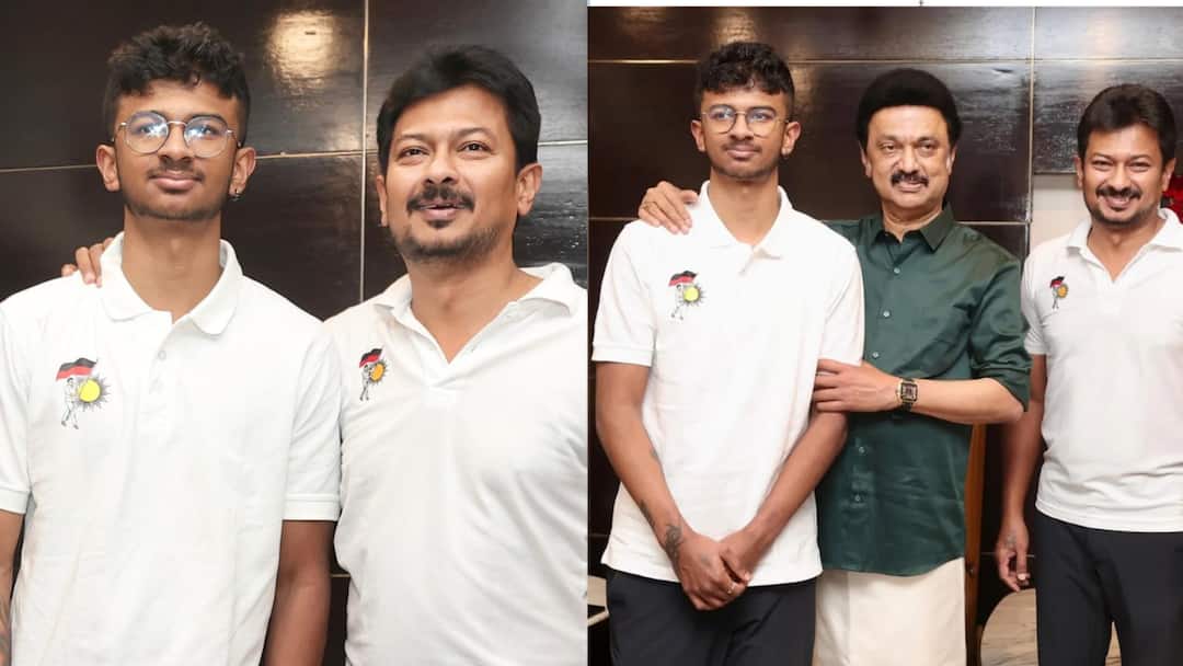 ஸ்டாலின், உதயநிதி வரிசையில்.. நிர்வாக பொறுப்பில் இன்பநிதி ! அரசியலுக்கு அச்சாரம்? Inbanidhi in administrative charge Following Foot Steps Udhayanidhi MK Stalin Enter In Politics ஸ்டாலின், உதயநிதி வரிசையில்.. நிர்வாக பொறுப்பில் இன்பநிதி ! அரசியலுக்கு அச்சாரம்?