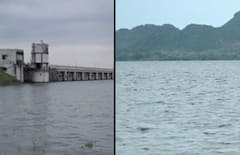 Photos: શેત્રુંજી નદીમાં ધસમસતો પ્રવાહ, પ્રથમ વરસાદમાં જ શેત્રુંજી ડેમ 80 ટકા ભરાયો, જુઓ નજારો