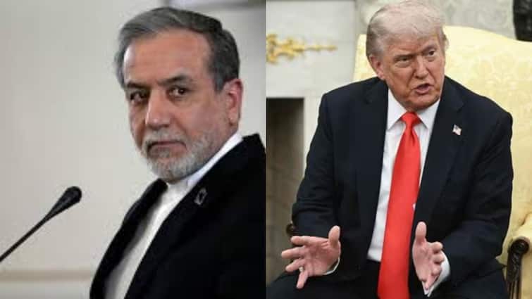 Iran Israel war Iran FM Says US Could Stop Israel Attacks With One Phone Call इजरायल से जंग के बीच ईरान के मंत्री का बड़ा बयान- 'ट्रंप चाहें तो सिर्फ एक फोन कॉल से....'