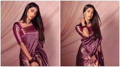 Pooja Hegde Embraces Heritage Style In Her Latest Kanjeevaram Saree Look; See PICS