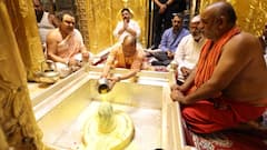 CM Yogi Inaugurates Audio Guide Facility At Kashi Vishwanath Temple, Reviews Major Varanasi Projects