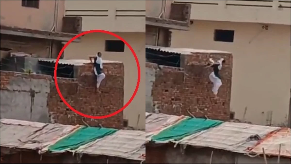 ఓయోలో భార్యను పట్టుకున్న భర్త - తప్పించుకోవడానికి దూకేసిన భార్య,దొరికిన ప్రేమికుడు - వాట్ నెక్ట్స్ .. వీడియో