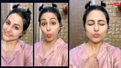 कैंसर से जूझ रहीं हिना खान के बढ़े बाल, दो चोटियों में शेयर की क्यूट तस्वीरें, बोलीं - ‘छोटी-छोटी खुशियां..’