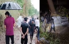 Rain: બોટાદમાં ભારે વરસાદઃ દર્શન કરવા આવેલો પરિવાર કાર સાથે પૂરના પાણીમાં તણાયો, સાતમાંથી પાંચ લાપતા