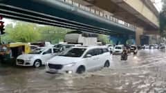 Delhi-NCR: Heavy Rain, Winds Bring Relief From Heat But Cause Waterlogging; IMD Issues Red Alert