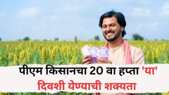 9 कोटी शेतकऱ्यांसाठी मोठी आनंदाची बातमी; पीएम किसानचा 20 वा हप्ता 'या' दिवशी येण्याची शक्यता