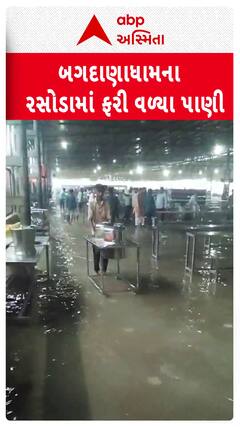 Bagdana Dham Rain : બગદાણામાં ધોધમાર વરસાદ, મંદિરના રસોડામાં ફરી વળ્યા પાણી