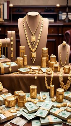 आज सोन्याच्या दरात घसरण, कोणत्या शहरात किती दर?