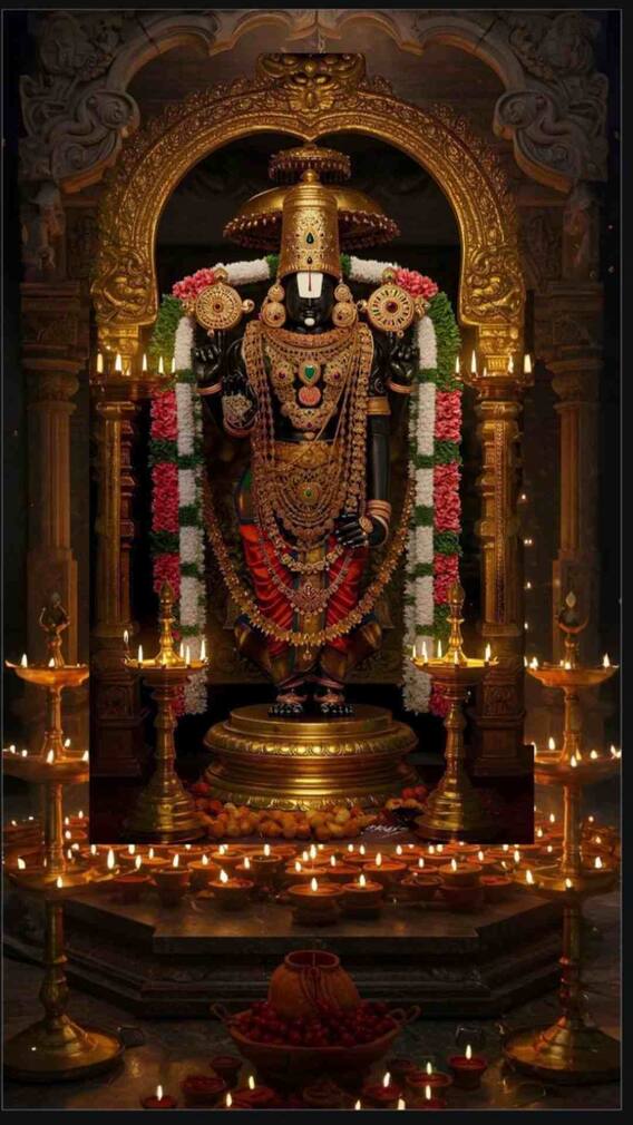 తిరుమల: సర్వం స్వర్ణమయం - నామ పావనం..శ్రీవారి దివ్య వర్ణన ఇది!