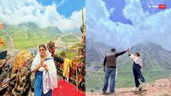 'कच्चा बादाम' गर्ल ने किए भोले बाबा के दर्शन, बॉयफ्रेंड के साथ केदारनाथ धाम गईं अंजलि अरोड़ा