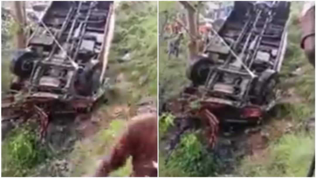 himachal-bus-accident-mandi-20-injured 20 Injured As Bus Plunges Into Gorge In Himachal's Mandi