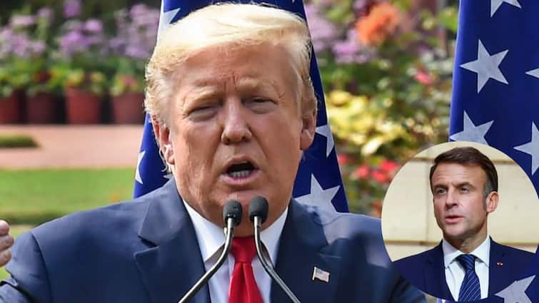 US president donald trump said about why leave g7 summit french president Emmanuel Macron फ्रांस के राष्ट्रपति इमैनुएल मैक्रों पर भड़के डोनाल्ड ट्रंप, G-7 समिट छोड़ने का बताया असली कारण
