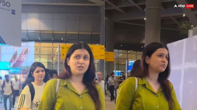 Mannara Chopra Father Death: बेसुध सी मन्नारा चोपड़ा, पिता के निधन की खबर सुन हुईं बेहाल, एयरपोर्ट पर आईं नजर