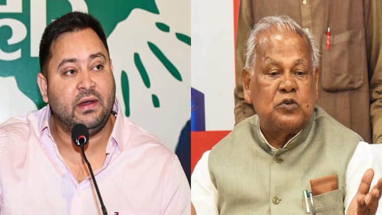जीतन राम मांझी ने तेजस्वी के दामाद वाले मुद्दे की बताई असल हकीकत, किसे कहा 'गब्बर सिंह' Union Minister Jitan Ram Manjhi hit back on issue of Tejashwi Yadav damad issue जीतन राम मांझी ने तेजस्वी के दामाद वाले मुद्दे की बताई असल हकीकत, किसे कहा 'गब्बर सिंह'