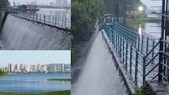 आनंदाची बातमी! मुंबईतला पहिला तलाव भरला, पवई तलाव ओसंडून वाहू लागला
