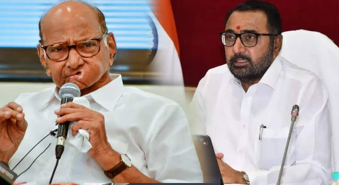 Prataprao Jadhav sensational claim over Sharad Pawar said Sharad Pawar has helped BJP from time to time he played big role to bringing BJP government in the state Minister of State Maharashtra Politics marathi news Prataprao Jadhav: शरद पवारांनी वेळोवेळी भाजपला मदत केलीय, राज्यात भाजपचं सरकार आणण्यात त्यांचा सिंहाचा नाही तर हत्तीचा वाटा; राज्यमंत्री प्रतापराव जाधवांचा खळबळजनक दावा