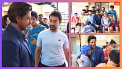 আমিরের ডাকে বিশেষভাবে সক্ষম অভিনেতাদের সঙ্গে আড্ডা দিতে হাজির শাহরুখ