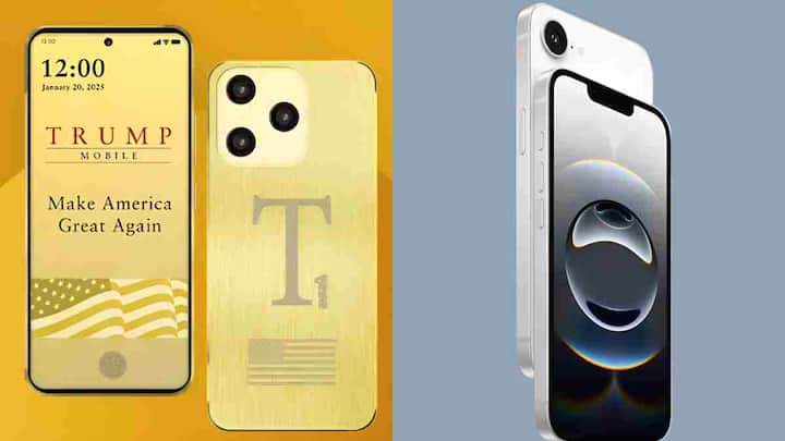Trump T1 vs iPhone 16e: डोनाल्ड ट्रंप का नया स्मार्टफोन Trump T1 इन दिनों चर्चा में है, और इसकी तुलना सीधे Apple के iPhone 16e से की जा रही है.