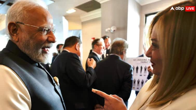 PM Modi reaction on Giorgia Meloni post on instagram india italy friendship G7 Summit 2025 PM Modi Meloni G7 Meeting 'मजबूत दोस्ती...', इटली की प्रधानमंत्री मेलोनी ने शेयर की खास तस्वीर तो पीएम मोदी ने क्या कहा, जानें
