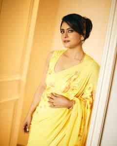 Kajol : काजोलचं प्रेमात पाडणारं सौंदर्य; साडीत दिसतेय खूपच खास!