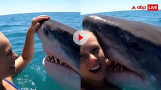 यमराज की भतीजी! लड़की ने इस खौफनाक दरिंदे को पानी में लगाया गले, वीडियो देख सूख जाएंगे प्राण