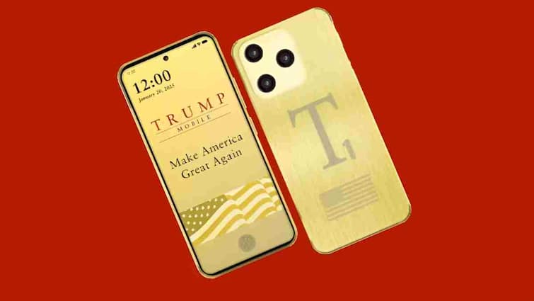 Trump phone worth Rs 41,000 Claimed 'Made in USA', but turned out to be a product of China 41,000 रुपये का ट्रंप फोन! 'मेड इन USA' का दावा, लेकिन निकला चीन का माल?