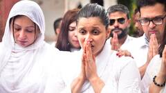 Mannara Chopra Carries Father’s Bier At Funeral, Leaves Everyone Teary-Eyed