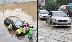 Rain Photos: અઢી ઇંચ વરસાદમાં જ અમદાવાદમાં બની પૂર જેવી સ્થિતિ, ઠેર-ઠેર ભરાયા ગોઠણ સમા પાણી