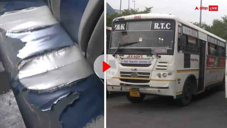 BSF जवानों के लिए कबाड़ ट्रेन के बाद अब ईरान से लौटे छात्रों के लिए आई खटारा बस, वीडियो वायरल