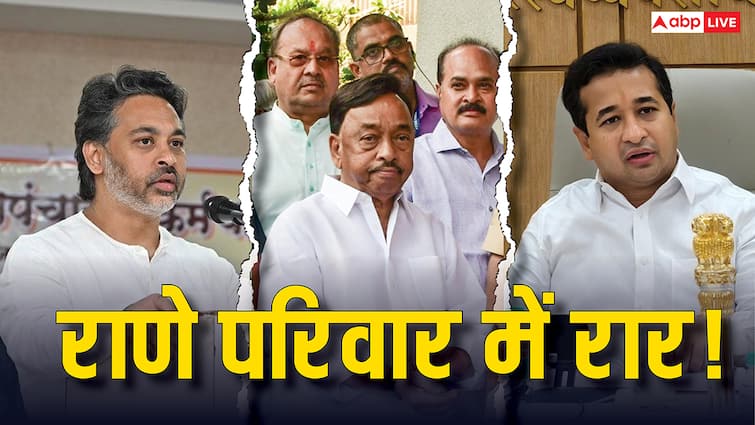 BJP सासंद नारायण राणे के दोनों बेटों निलेश और नितेश राणे में कलह! समझें पूरा विवाद Dispute between BJP MP Narayan Rane two sons Nitesh Rane and Nilesh Rane in Maharashtra ANN BJP सासंद नारायण राणे के दोनों बेटों निलेश और नितेश राणे में कलह! समझें पूरा विवाद