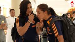 INDW vs ENGW: বিমানবন্দরেই কেক কাটলেন হরমনপ্রীত, টি-টোয়েন্টি সিরিজ খেলার লক্ষ্যে ইংল্যান্ডে পাড়ি স্মৃতিদের